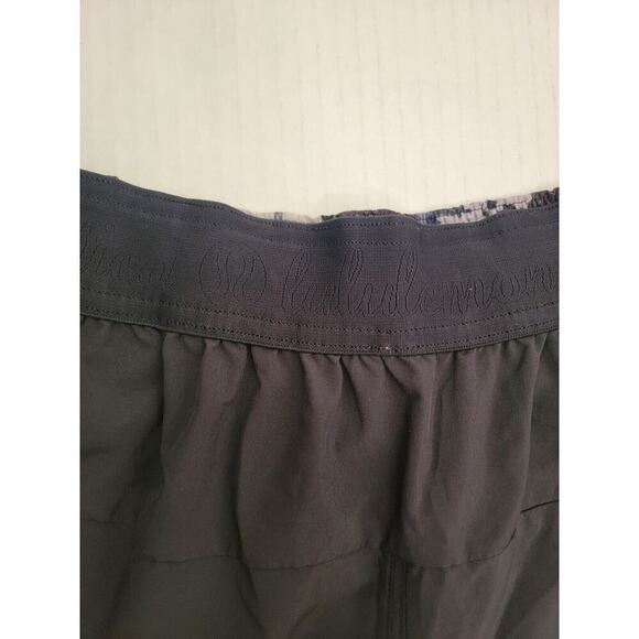 Lululemon Shorts 10 Go The Distance Biggie So Fly Butterfly Pizzaz Multi Black - Picture 10 of 12